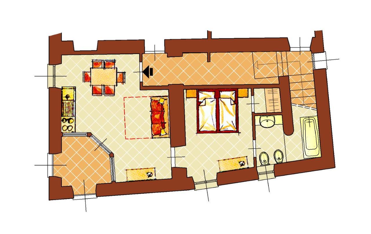 Giada Country Apartments Lecchiore Экстерьер фото